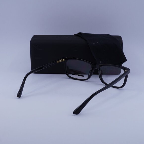McQ by Alexander McQueen MQ0298OP 001 Eyeglasses Black 52mm Rectangle Frame - Picture 9 of 9